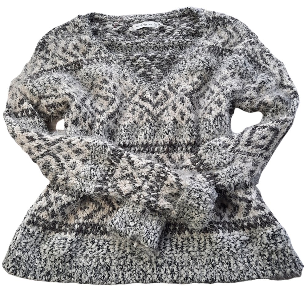 Abercrombie & Fitch Eyelash Fuzzy Sweater